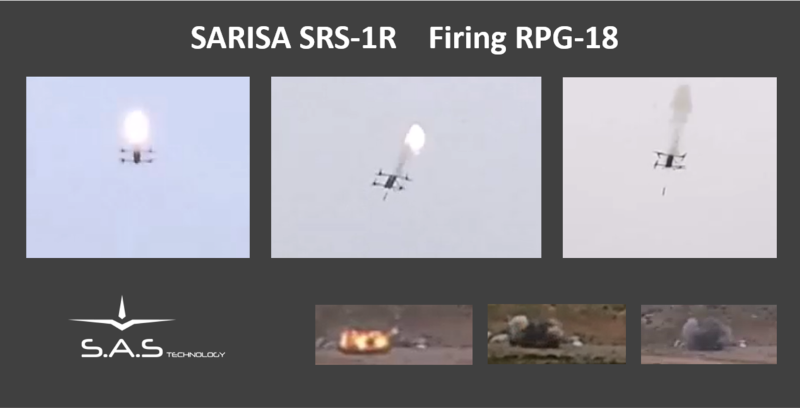 Συμφωνία πιστοποίησης του SRS-1A SARISA με ρουκέτα λέιζερ της THALES Belgium
