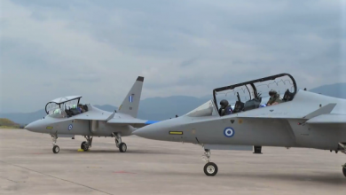 Photo of Τα πρώτα δύο M-346B Master στην Καλαμάτα