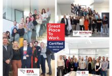 Photo of Δεύτερη συνεχόμενη χρονιά πιστοποίηση Great Place to Work® σε EFA VENTURES, SCYTALYS, ES SYSTEMS